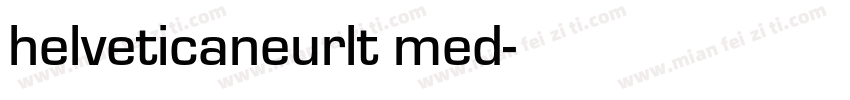 helveticaneurlt med字体转换